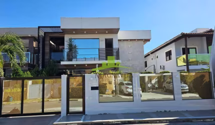 Casa Duplex | Cond. UNIVILLAS - Lauro de Freitas | 4/4 (3 suítes) | Cinematográfica Mansão | Localização privilegiada a apenas 3 min do Parque Shop.