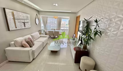 Apartamento à venda, reformado, na FEDERAÇÃO com 3 quartos, 86m²,  varanda com cortina de vidro, andar alto, 2 vagas e depósito. Condomínio completo