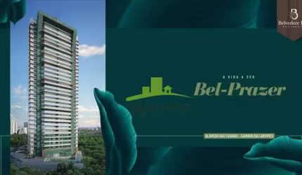 Apartamento de Luxo à Venda no Belvedere Hill, Caminho das Árvores, 210m², 4 Suítes, Gabinete, Varanda Gourmet, 4 Vagas, Nascente, R$ 3.200.000,00