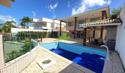 Casa Duplex à venda PALM VILLE, na Priscila Dutra, 370m², 4 suítes, master com closet e hidro, piscina, gourmet, porteira fechada, condomínio completo