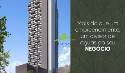 Sala comercial no Horto Concept, 35m² ou 45m², com Rooftop Business, automação e infraestrutura moderna. Localização privilegiada no Horto Florestal