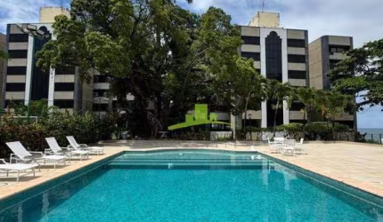 Apartamento à venda no Mansão do Atlântico, Rio Vermelho, 325m², 4 suítes, Vista Mar, Varandão, Espaço gourmet, Piscina, 4 vagas. Alto Padrão!