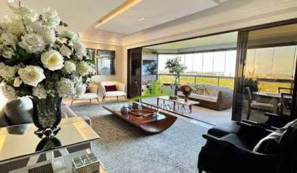 Apartamento à venda no Greenville Lumno, Patamares, Salvador: 225m², 4 suítes, varanda gourmet, Vista Mar, 3 vagas, infraestrutura completa com lazer