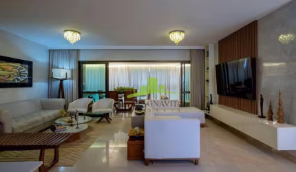 Apartamento à venda, Le Parc, 195m², 4 Suítes, 4 vagas, Varandas, Andar Alto, Vista livre, ventilado, depósito, Salvador. Le Parc: viver com conforto!