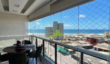 Apartamento com vista mar em Armação Salvador | 3 quartos com suíte | nascente total | varanda gourmet com reiki | condomínio com lazer | R$ 870.000
