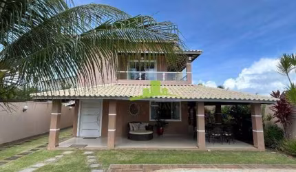 Casa à Venda no Condomínio Parque das Árvores, Jacuípe, 350m², 4 Suítes, Piscina, Energia Solar, Poço Artesiano, Porteira Fechada, R$ 1.400.000,00