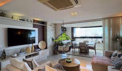 Apartamento à Venda na Mansão Chácara Real, Cidade Jardim, 147m², 3 Suítes, Andar Alto, Nascente, 3 vagas. R$ 1.560.000,00. Conforto e privacidade!