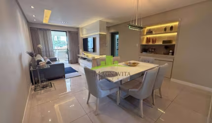 Apartamento à Venda na Graça, Edifício Maison Graça, 103m², 3/4, 2 Suítes, Varanda Gourmet, 2 Vagas, Rua Plana. Alto Padrão e Localização Nobre!