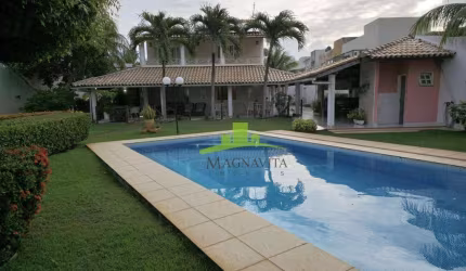 Casa à Venda no Condomínio Foz do Joanes, Buraquinho, 5 Quartos, 2 Suítes, Piscina, Energia Solar, Terreno 1.200m², Arborizada, Oportunidade Única