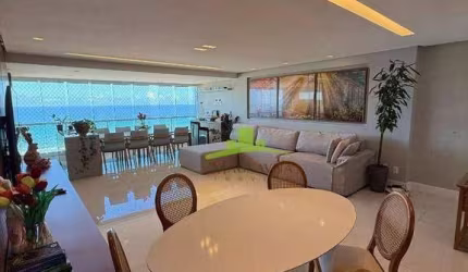 Apartamento à Venda, Terrazzi Sul Mare, Patamares, 144m², 3 Suítes, Varanda Gourmet, Vista Mar, Alto Padrão, Nascente, 3 Vagas. Elegânica e Conforto!