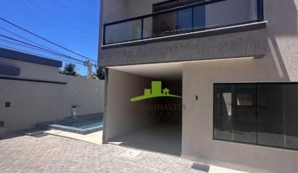 Casa Alto Padrão à Venda, Condomínio Fechado. Pitangueiras, 165m², 4 Suítes, Lavabo, Varanda, Porcelanato, Piscina. Área Gourmet. Oportunidade!