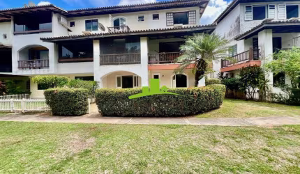 MARINA RIVERSIDE. Apartamento Térreo 3 Quartos à Venda 115m², Garden Amplo, 2 Suítes, Nascente, Área Gourmet, Condomínio Completo. Lauro de Freitas