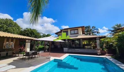 RESERVA IMBASSAÍ. Casa de Praia à Venda no Alto das Bromélias, 453m², 4 Suítes, Piscina Privativa, Espaço Gourmet, Porteira Fechada. Litoral Norte