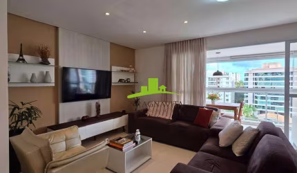 Reserva Alphaville. Apartamento à Venda no Alphaville 1, 132m², 4 Quartos, 2 Suítes, Escritório, Varanda gourmet, 2 Vagas. Infraestrutura Completa