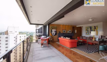 Apartamento com 3 dormitórios à venda, 306 m² por R$ 4.900.000,00 - Real Parque - São Paulo/SP