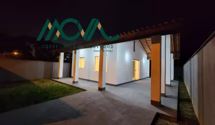 Casa para Alugar no Pontal de Itapoá  - 2 Quartos, Laje, Ampla Varanda e Boa Localização