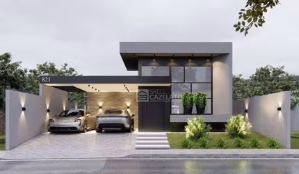 Casa com 3 dormitórios à venda, 152 m² por R$ 1.300.000,00 - Portal Lamis - Atibaia/SP