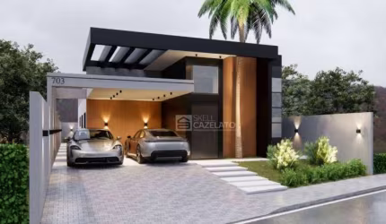 Casa com 3 dormitórios à venda, 170 m² por R$ 1.350.000,00 - Portal Lamis - Atibaia/SP