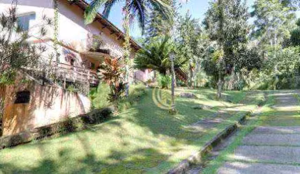 Sítio espetacular com área de 200 mil m², com suntuosa residência, casa de caseiro e cachoeiras, à venda por R$ 11.000.000 - Arariba - Ubatuba/SP