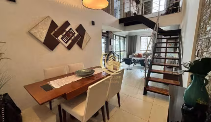 Apartamento Duplex com 2 dormitórios à venda, 108 m² por R$ 650.000,00 - Centro - Taubaté/SP