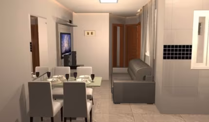 Apartamento com varanda a venda/permuta em Santo André-Alto de Santo André