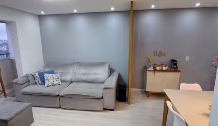 Apartamento mobiliado e com varanda gourmet a venda/permuta em São Bernardo do Campo-Jardim das Quatro Marias(DEMARCHI)