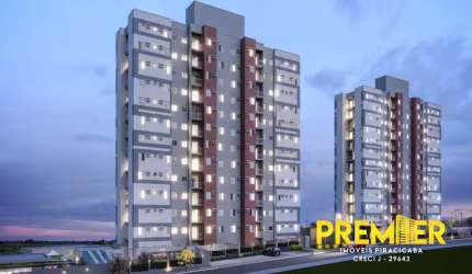 Apartamento com 2 quartos à venda no Jardim Residencial Cambuy, Piracicaba , 51 m2 por R$ 295.000
