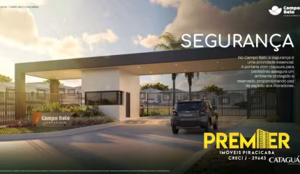 LANÇAMENTO NO JUPIA ,CONDOMINIO CAMPO BELO EM PIRACICABA