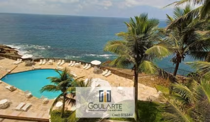 Apartamento alto padrão com vista mar e vista para área verde, 3 dormitórios sendo 1 suíte, lazer completo no condomínio, lado praia da ENSEADA/Guarujá-SP. 