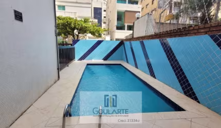 Apartamento  com 3 dormitórios sendo 1 suíte, área de lazer no condomínio, à menos de 200 metros do mar, no lado praia ENSEADA-Guarujá/SP