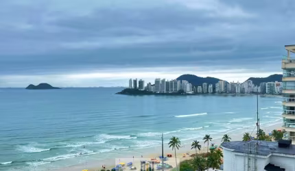 Apartamento padrão, 2 dormitórios, à menos de 50 metros do mar, PITANGUEIRAS - Guarujá/SP.