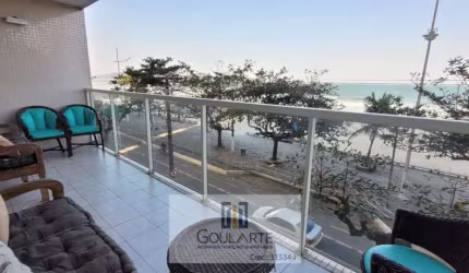 Apartamento alto padrão 'frente mar', 4 dormitórios climatizados, 'vista total mar' - PITANGUEIRAS - Guarujá/SP.