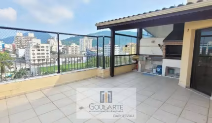 Cobertura Duplex com 3 dormitórios sendo 1 suíte na praia da Enseada-Guarujá/SP.