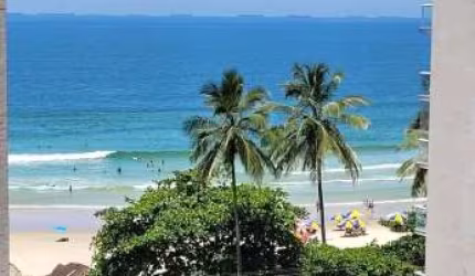 Apartamento alto padrão com  2 dormitórios com vista mar, á 100 metros do mar - PITANGUEIRAS-Guarujá/SP.