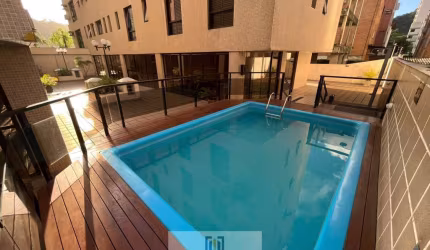 Apartamento alto padrão com sacada, 3 suítes, lazer no condomínio, lado bairro, ENSEADA-GUARUJÁ/SP.