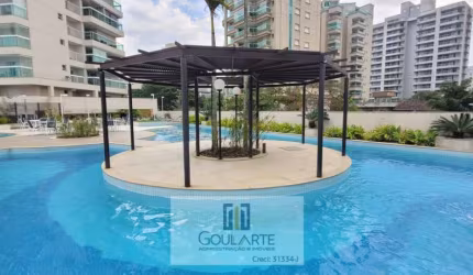 Apartamento com sacada gourmet,2 suítes, condomínio clube ,lado praia da ENSEADA-Guarujá/SP.