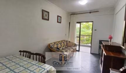 Apartamento com acesso a sacada, 2 dormitórios sendo 1 suíte, lado praia - Enseada-Guarujá/SP.