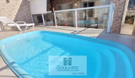 COBERTURA DUPLEX , 3 dormitórios sendo 1 suíte, terraço com Piscina e área gourmet, lado praia da ENSEADA -Guarujá/SP.