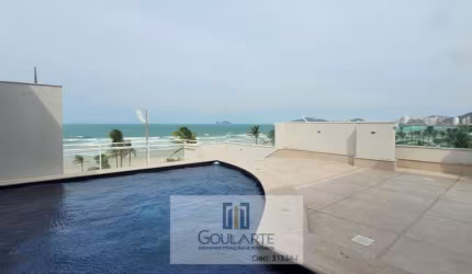 COBERTURA DUPLEX, 3 dormitórios sendo 1 suíte, área gourmet com piscina e churrasqueira -lado praia da  ENSEADA -Guarujá/SP.