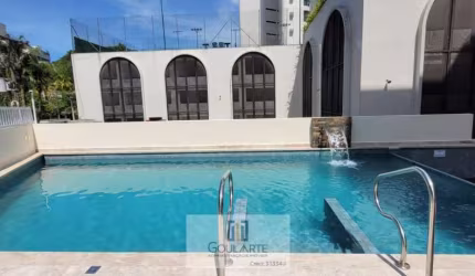Apartamento alto padrão em condomínio com lazer, 3 dormitórios, lado praia da ENSEADA - Guarujá/SP.
