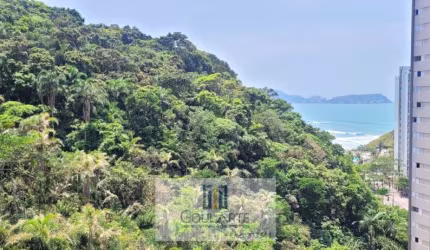Apartamento alto padrão com sacada vista mar, 4 dormitórios sendo 1 suíte climatizada, lazer completo no condomínio - PITANGUEIRAS-Guarujá/SP.