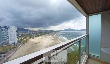 Apartamento alto padrão com vista mar, 3 dormitórios sendo 1 suíte, PITANGUEIRAS-Guarujá/SP.