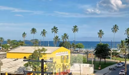 Apartamento alto padrão com sacada vista mar, 3 dormitórios sendo 1 suíte, lado praia - Enseada-Guarujá/SP.