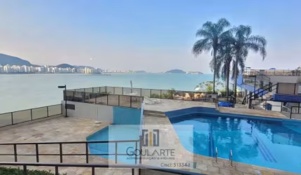 Apartamento alto padrão com vista total do mar, 3 dormitórios sendo 1 suíte, lazer completo no condomínio - ASTÚRIAS-Guarujá/SP.
