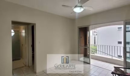 Apartamento com 1 dormitório amplo, á menos de 400 metros do mar - PITANGUEIRAS-Guarujá/SP.