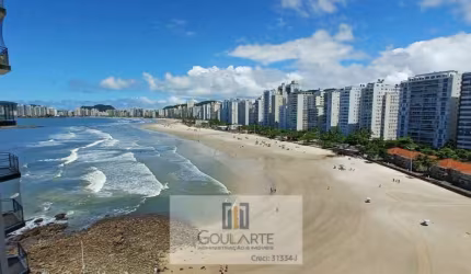 Apartamento com vista total do mar na praia da Pitangueiras-Guarujá/SP.