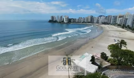 Apartamento vista total para o mar, 3 dormitórios ,em  PITANGUEIRAS- Guarujá/SP.