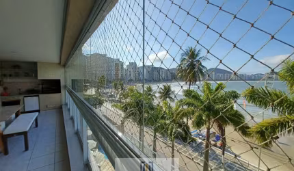 Apartamento Alto Padrão frente mar, 3 dormitórios sendo 1 suíte, lazer completo no condomínio, ASTÚRIAS-Guarujá/SP