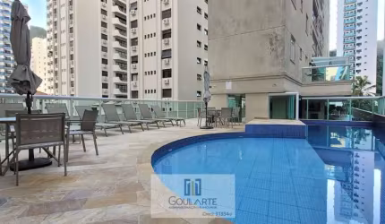 Apartamento alto padrão com sacada gourmet, 2 suítes climatizadas, lazer no condomínio - PITANGUEIRAS - Guarujá/SP.