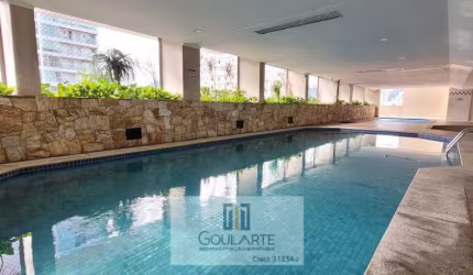 Apartamento Alto Padrão com acesso a sacada, 2 dormitórios sendo 1 suíte, lazer no condomínio, à 150 metros do mar - PITANGUEIRAS-Guarujá/SP.